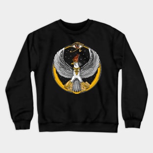 Ancient Egyptian Falcon God Horus Crewneck Sweatshirt